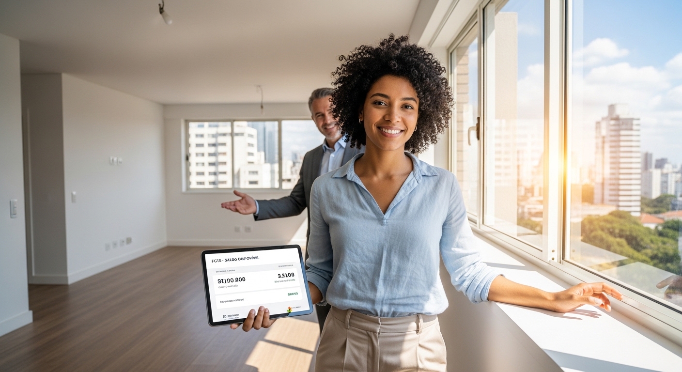 Um homem com barba e camisa xadrez, segurando uma planta arquitetônica aberta, observa o horizonte em um vasto terreno árido e montanhoso. Ele usa uma mão sobre os olhos para se proteger do sol, simbolizando a fase de planejamento e inspeção de um novo projeto de construção em larga escala sob a luz do entardecer.