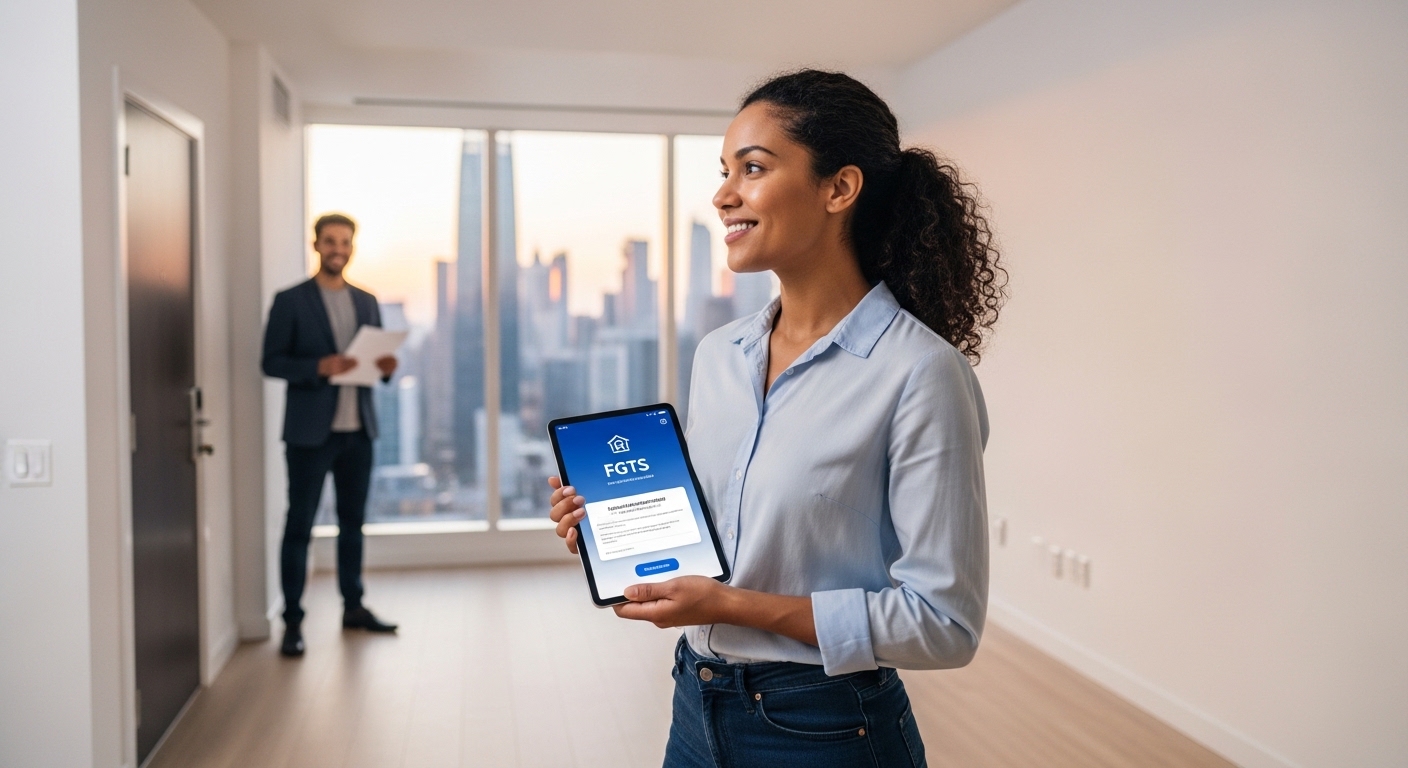 Uma mulher grávida, vestindo um roupão de exame branco, está de pé em um consultório médico. Ela segura os próprios braços com uma expressão de leve preocupação ou expectativa. Ao fundo, uma maca de exame com papel protetor estendido, uma pia com produtos de higienização e iluminação clínica suave. A imagem retrata a vulnerabilidade e a importância do acompanhamento pré-natal.